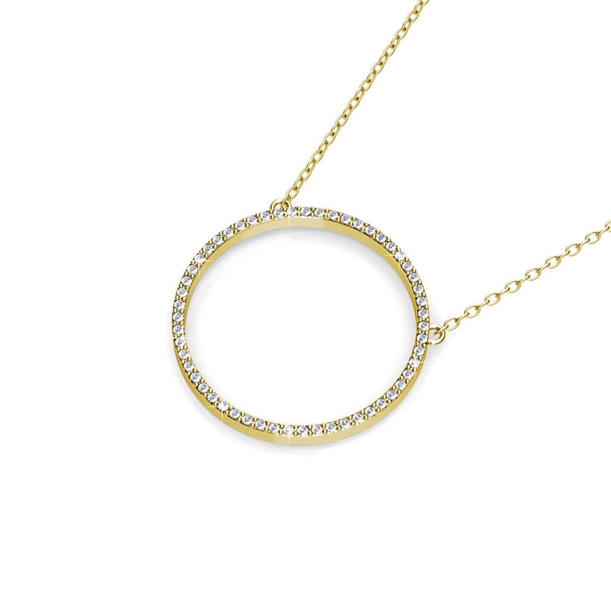 CARALI / MYC Paris - Olina necklace - gold and crystal