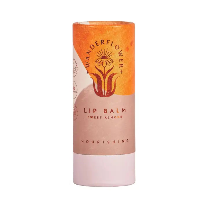 Wanderflower Sweet Almond Lip Balm
