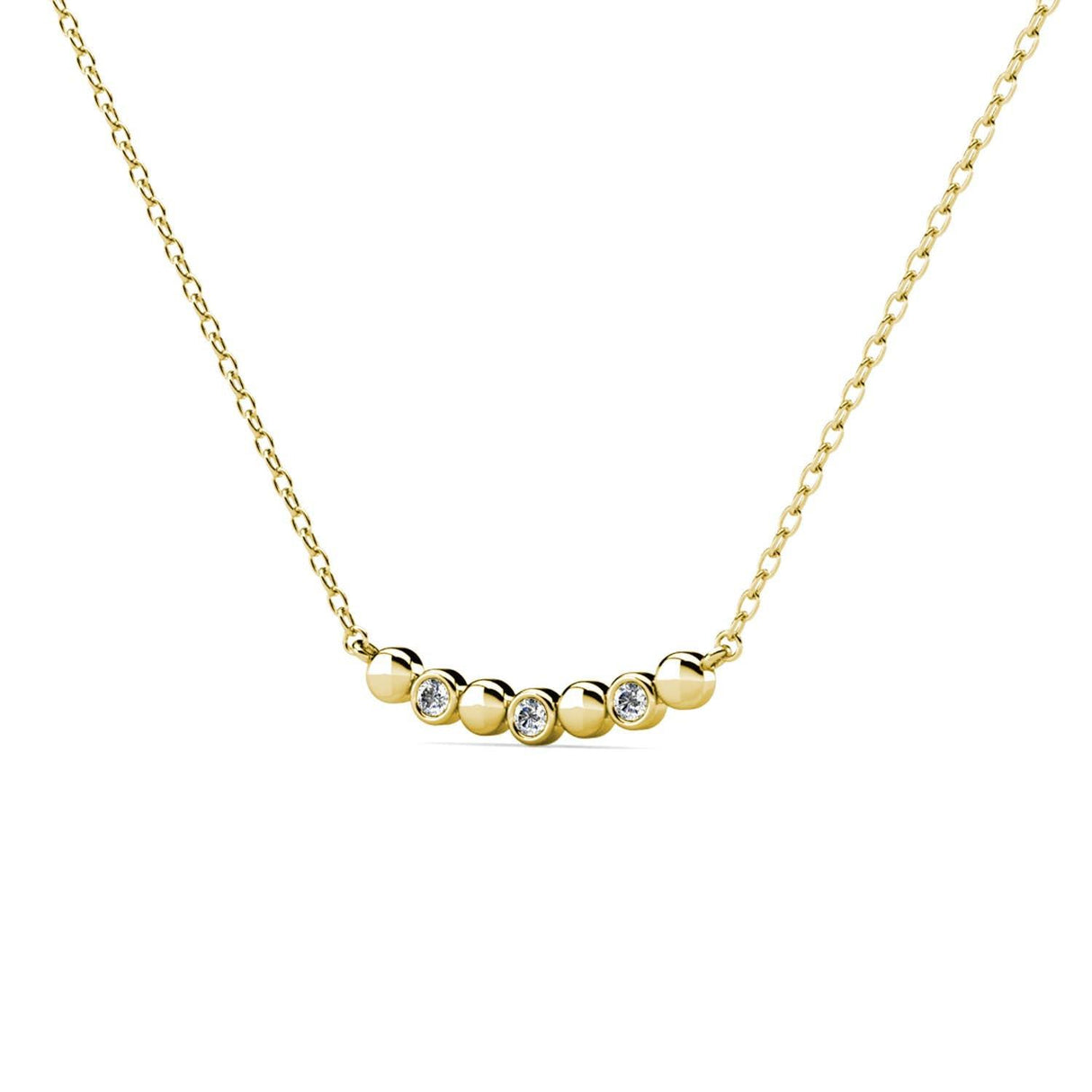 CARALI / MYC Paris - Evelyne Pendants - Gold and Crystal