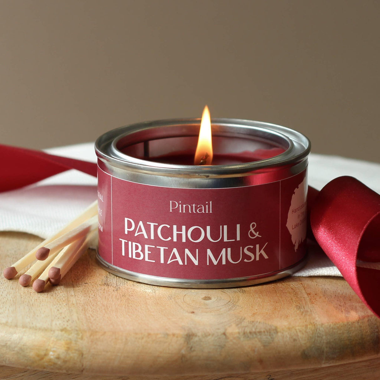 Pintail Candles | Avalon Home - Patchouli and Tibetan Musk Paint Pot Candle | Small Candles