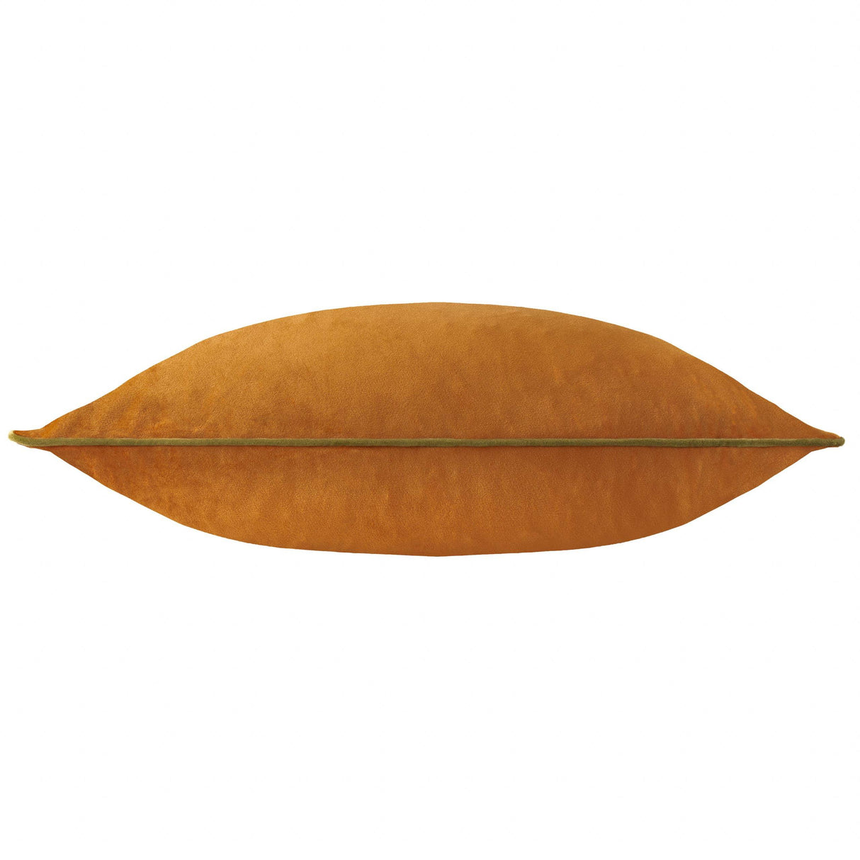 Ginger and Olive Velvet Cushion