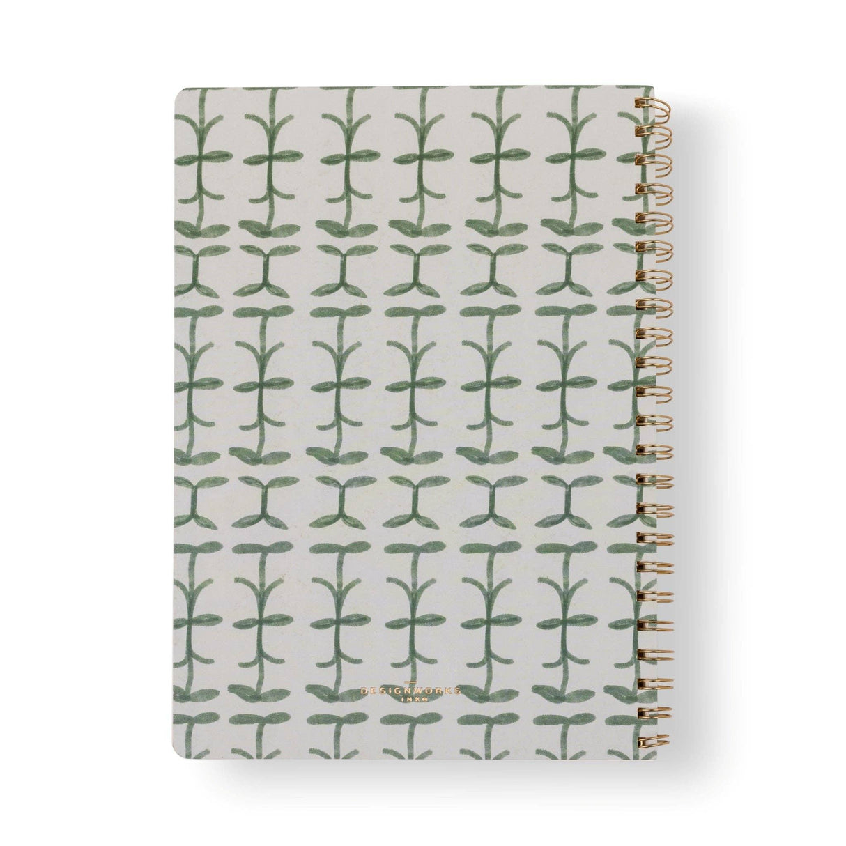 A4 Twin Wire Notebook - Green Vine