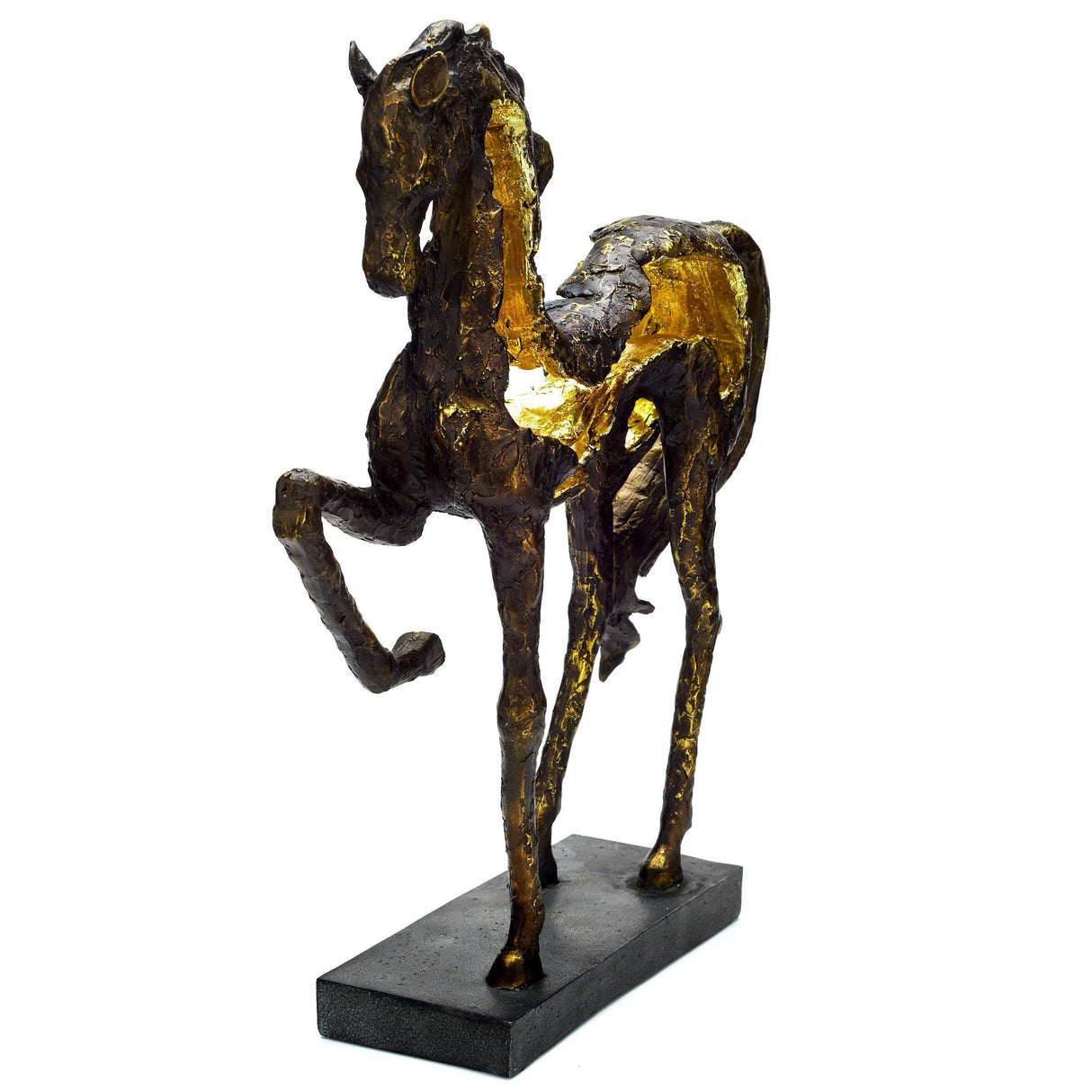 Prancing Horse Resin Sculpture