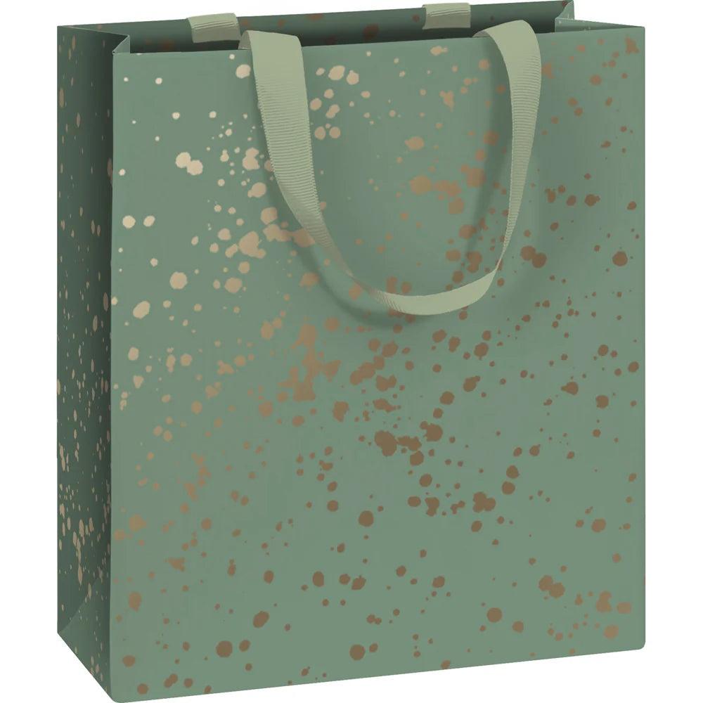 Green and Gold Gift Bag.