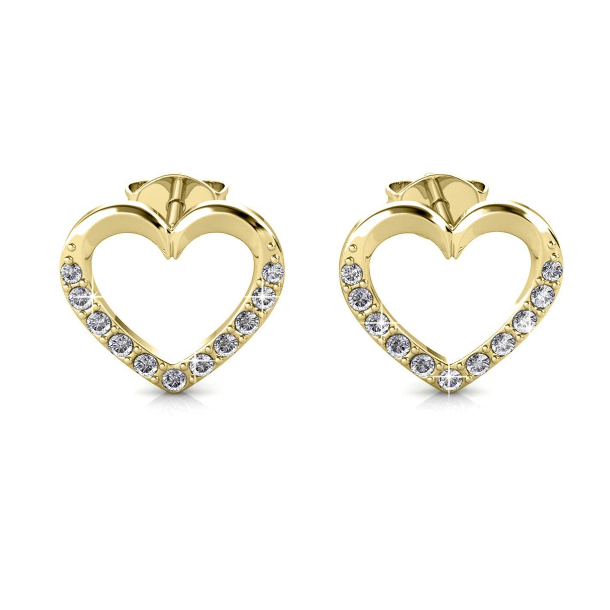 CARALI / MYC Paris - Lovett earrings - Gold and crystal