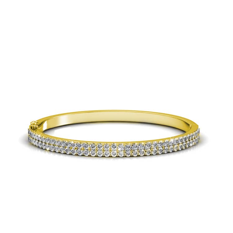 CARALI / MYC Paris - Glamour Bracelet - Gold and Crystal