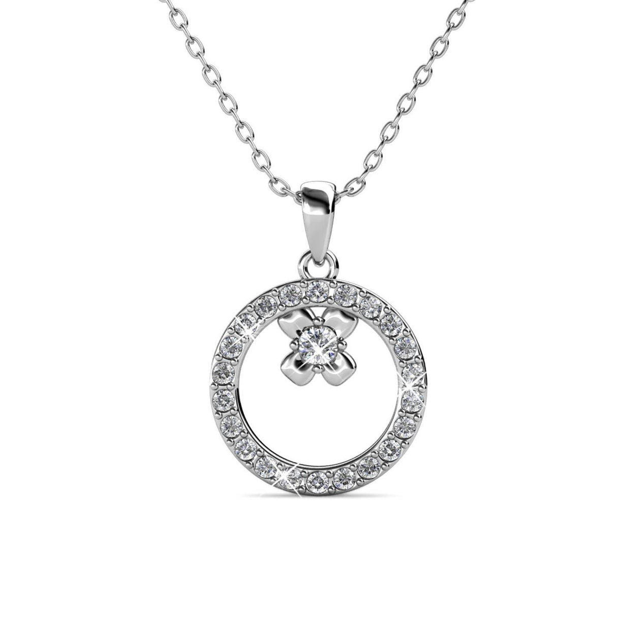 CARALI / MYC Paris - Eliza Pendants - Silver and Crystal