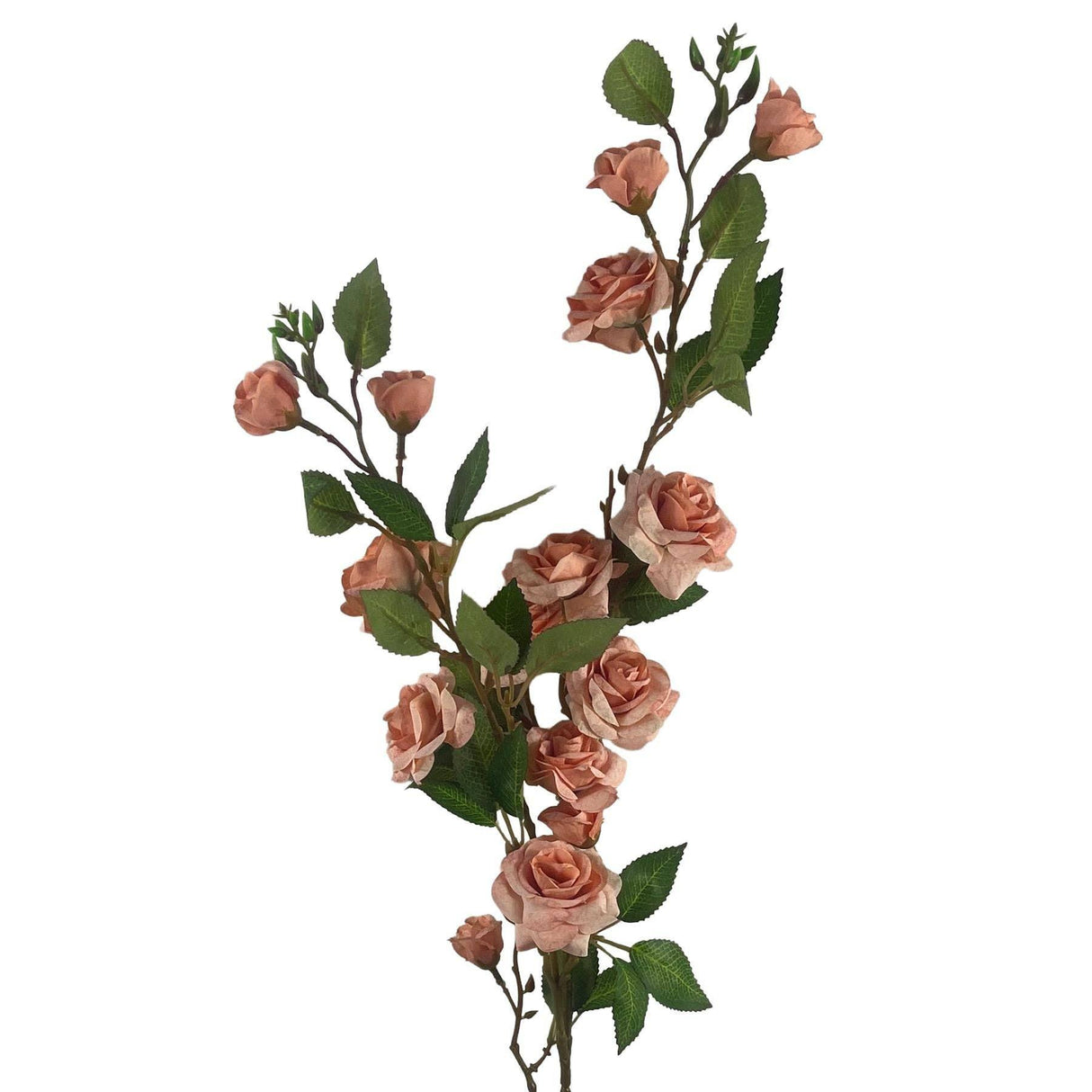 Artificial Pink Rose Stem