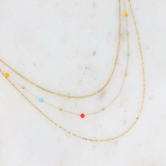 Bohm Paris Vanessa Multi Strand Necklace.