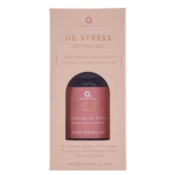 Aroma Home De-Stress Essential Oil Blend.