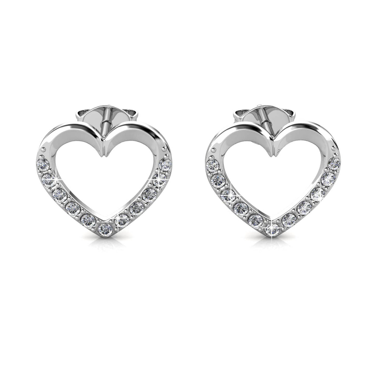 CARALI / MYC Paris - Lovett earrings - silver and crystal