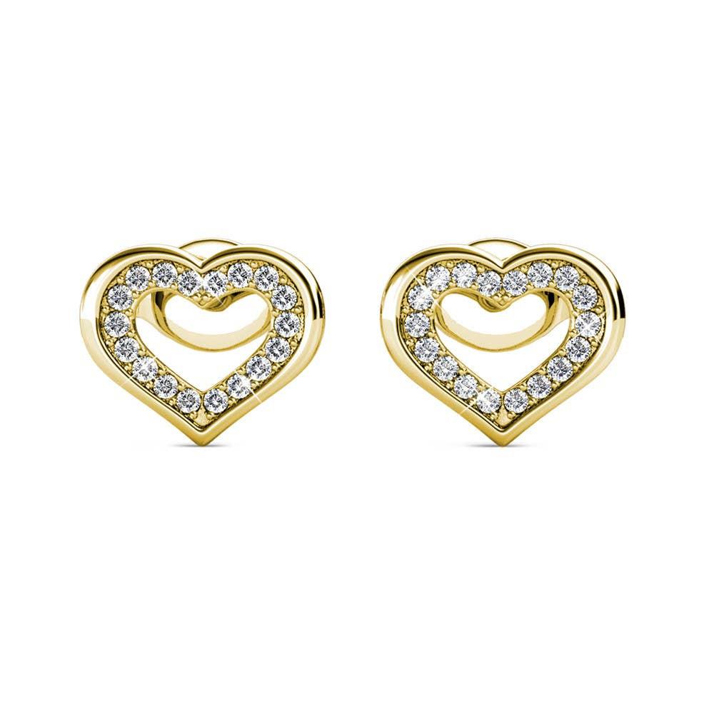 CARALI / MYC Paris - Zeal Earrings - Gold and Crystal