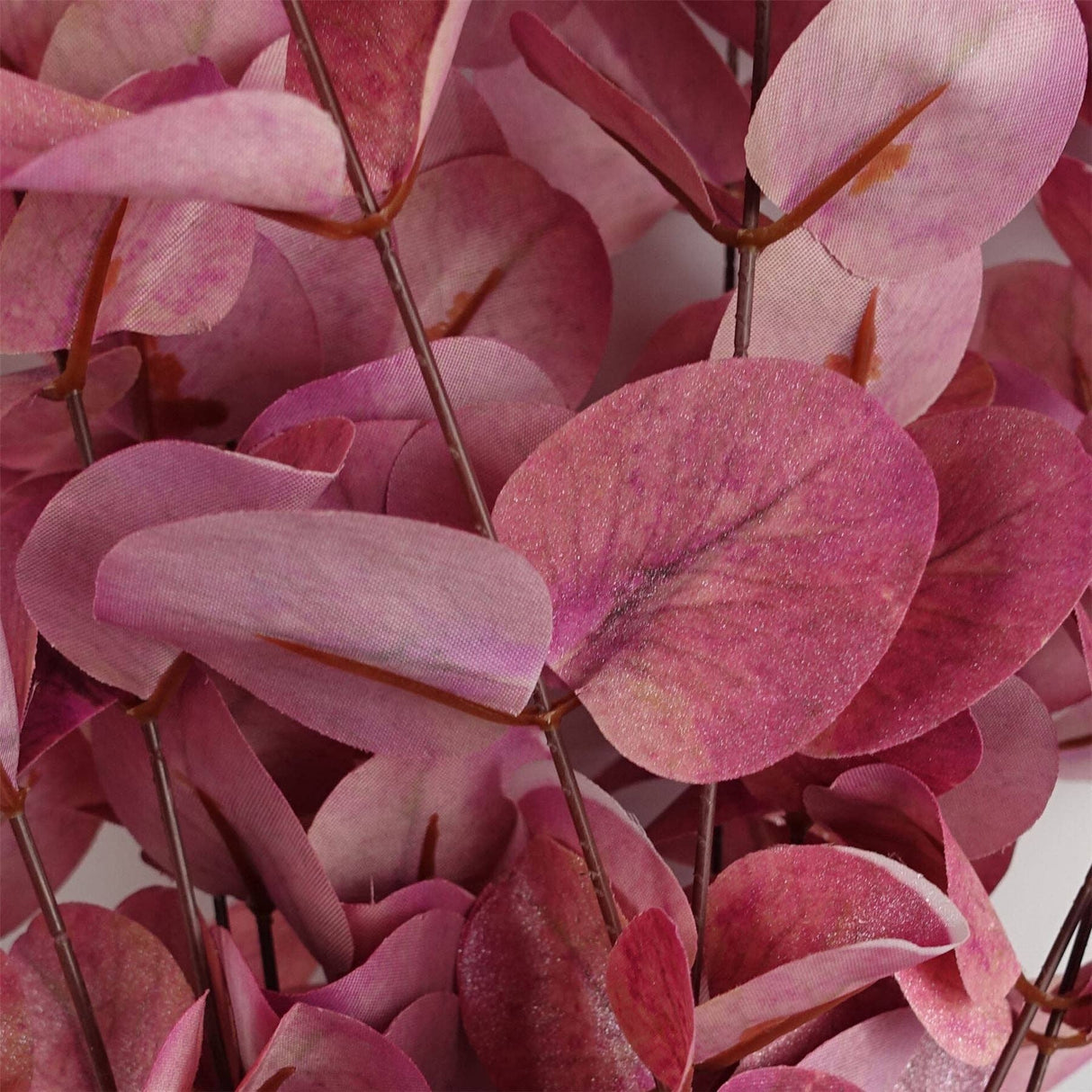 Pink Eucalyptus Foliage Stem – 80cm Artificial Floral Stem