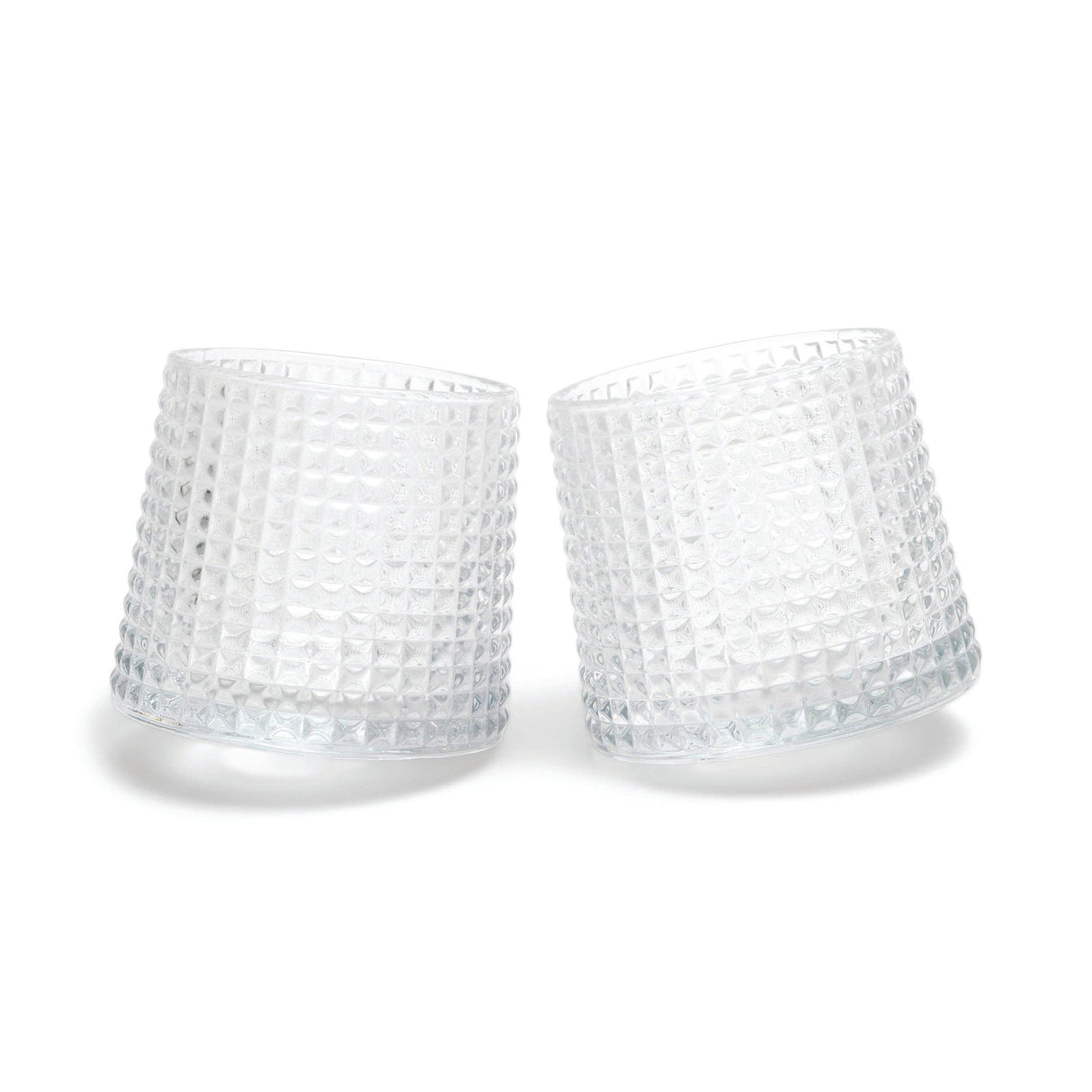 Here's How "The Lola" Revolving Rocks Glass - Set of 2