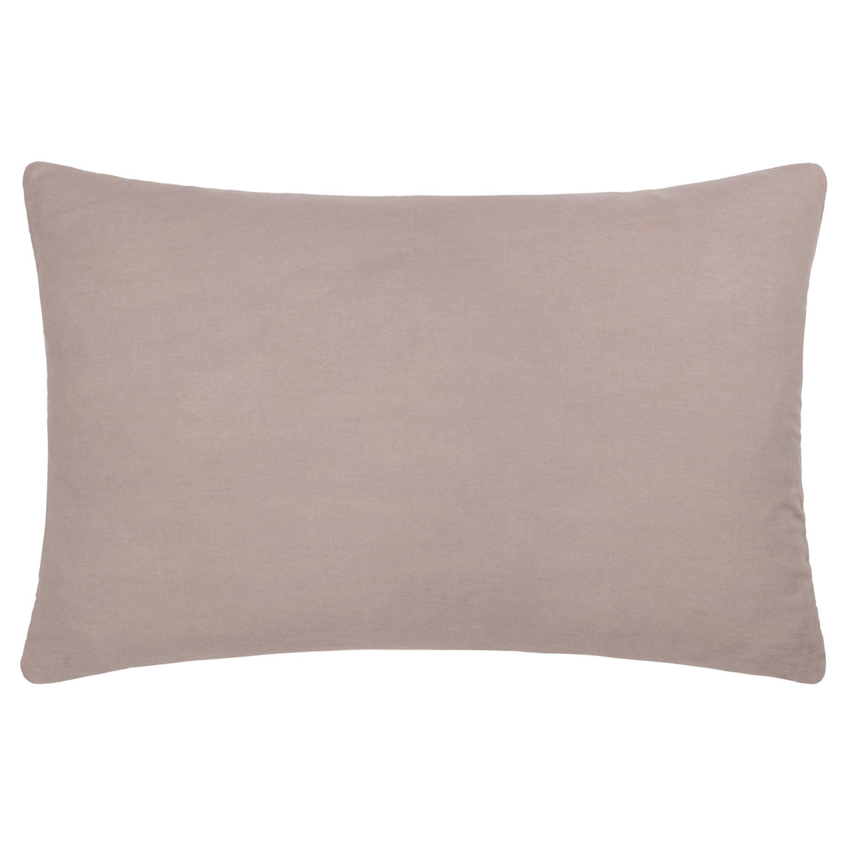 Riva Home - Rennes Embroidered Cushion Taupe: Taupe / Polyester Filled / 40 x 60cm.
