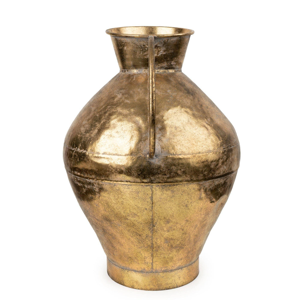 Antique Gold Metal Jug