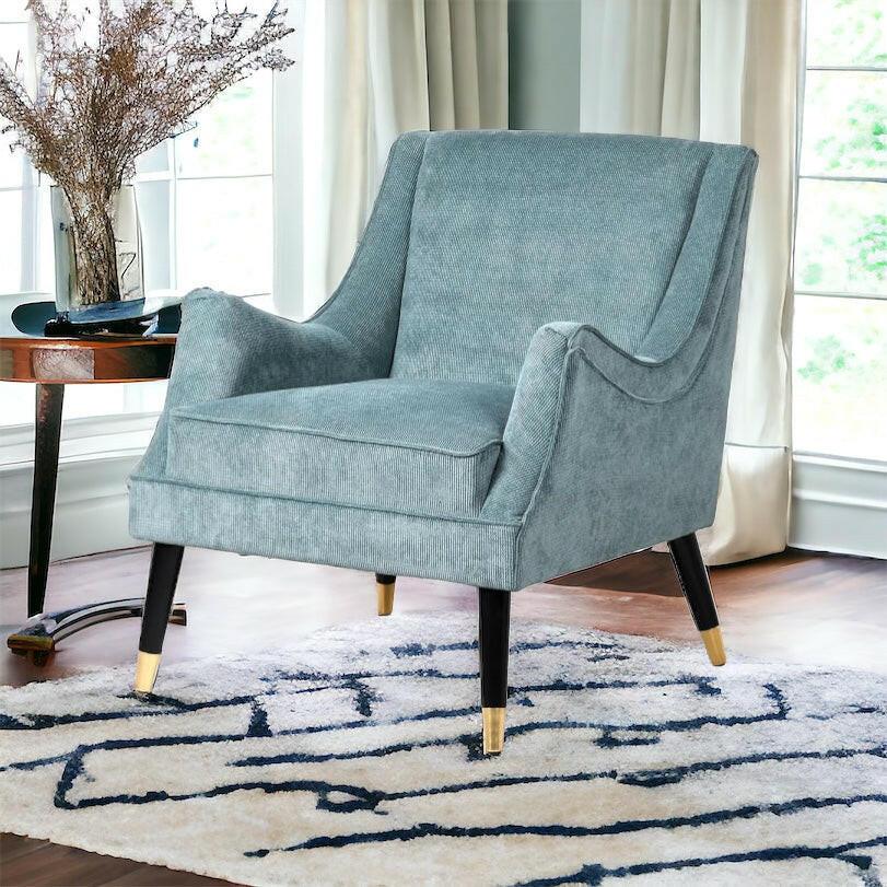 Duck Egg Blue Armchair.