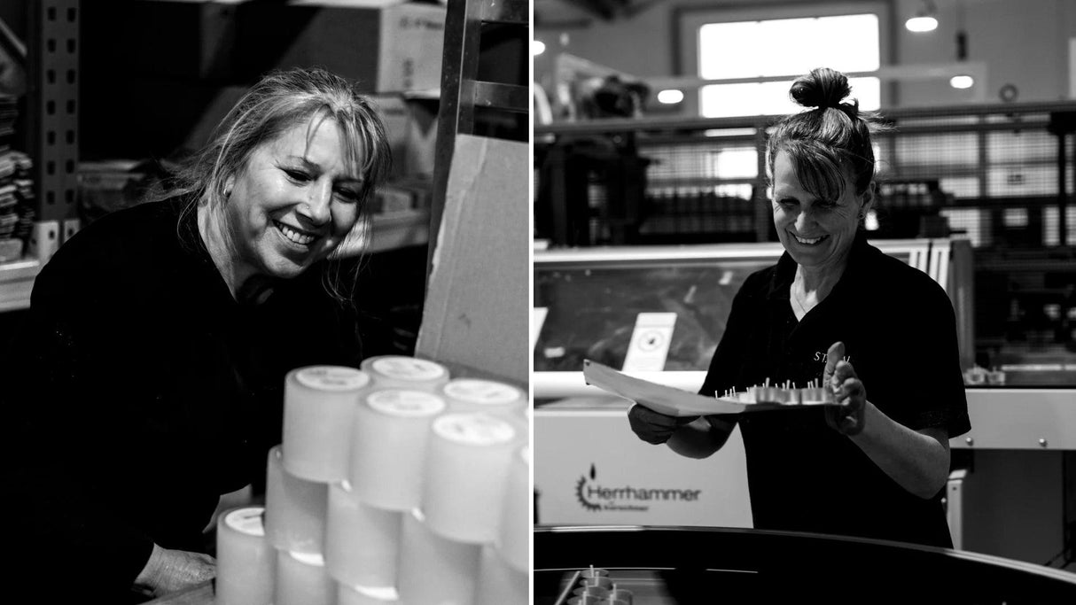 St Eval Ginger and Lemongrass Tea Lights.