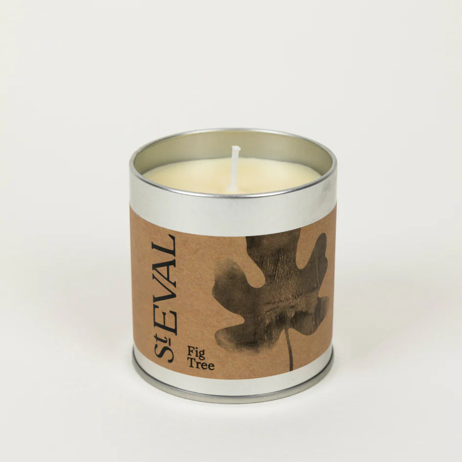 St Eval Fig Tree Scented Candle Tin