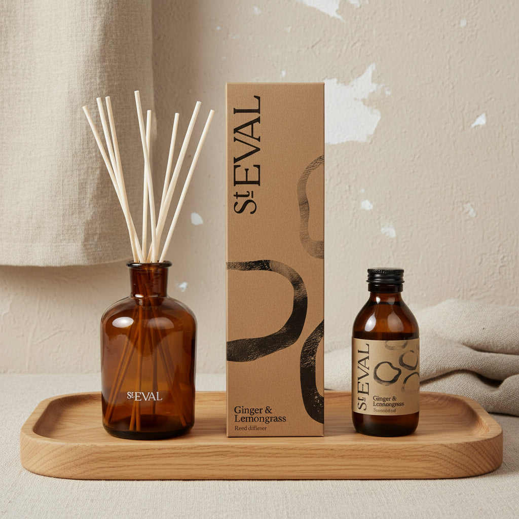 Ginger & Lemongrass, Reed Diffuser