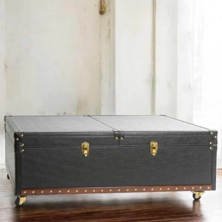 Soho Wine Bottle Storage Steamer Trunk