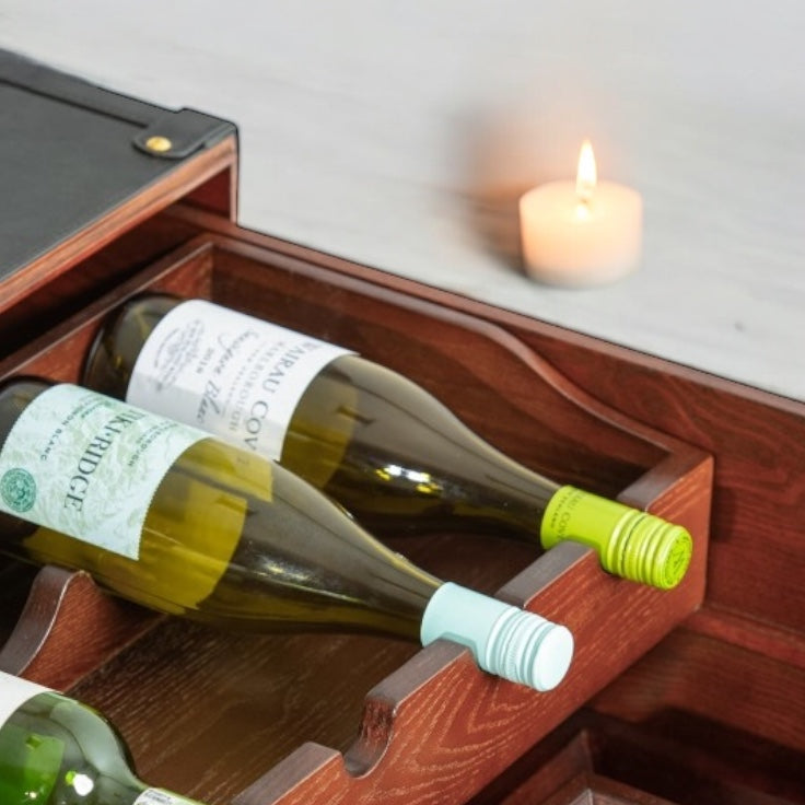 Soho Wine Bottle Storage Steamer Trunk