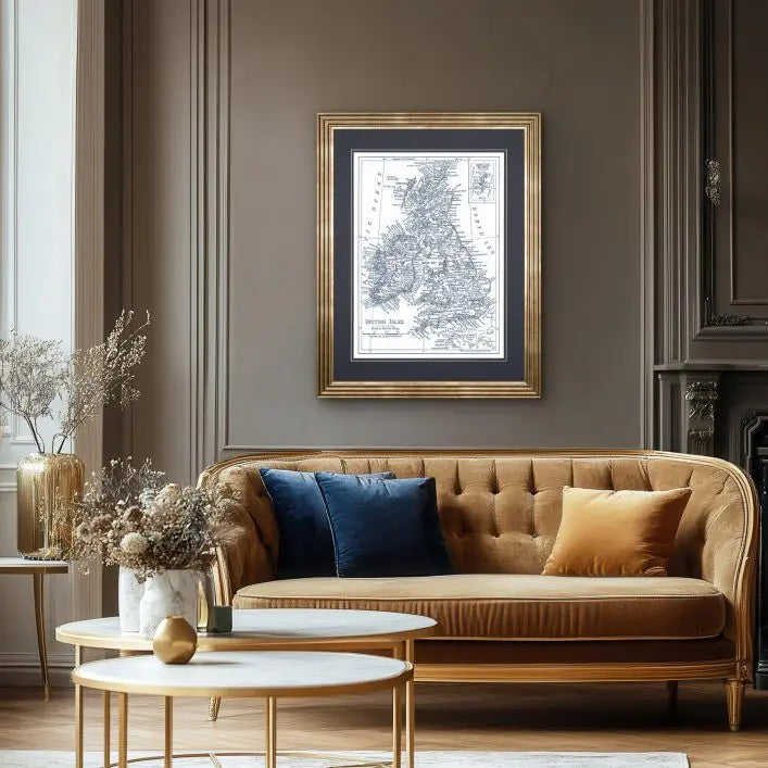 The British Isles Framed Art