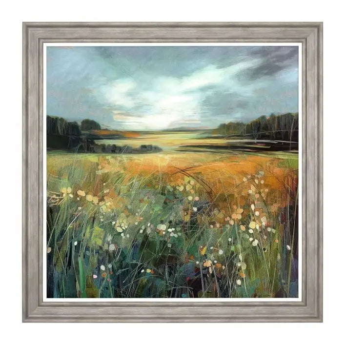 Meadow Muse Framed Canvas