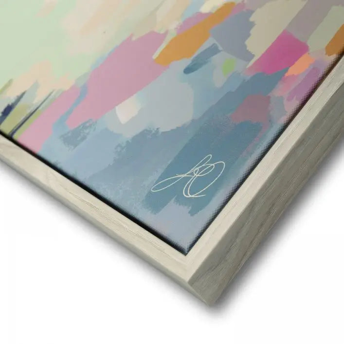 On the Breeze Framed Canvas