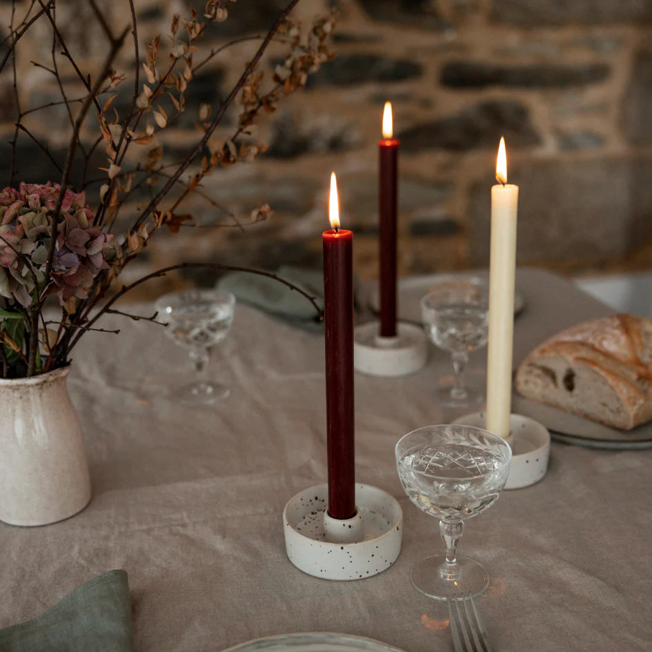 Red Dinner Candle