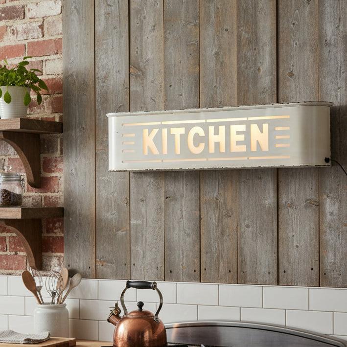White Kitchen Light Box
