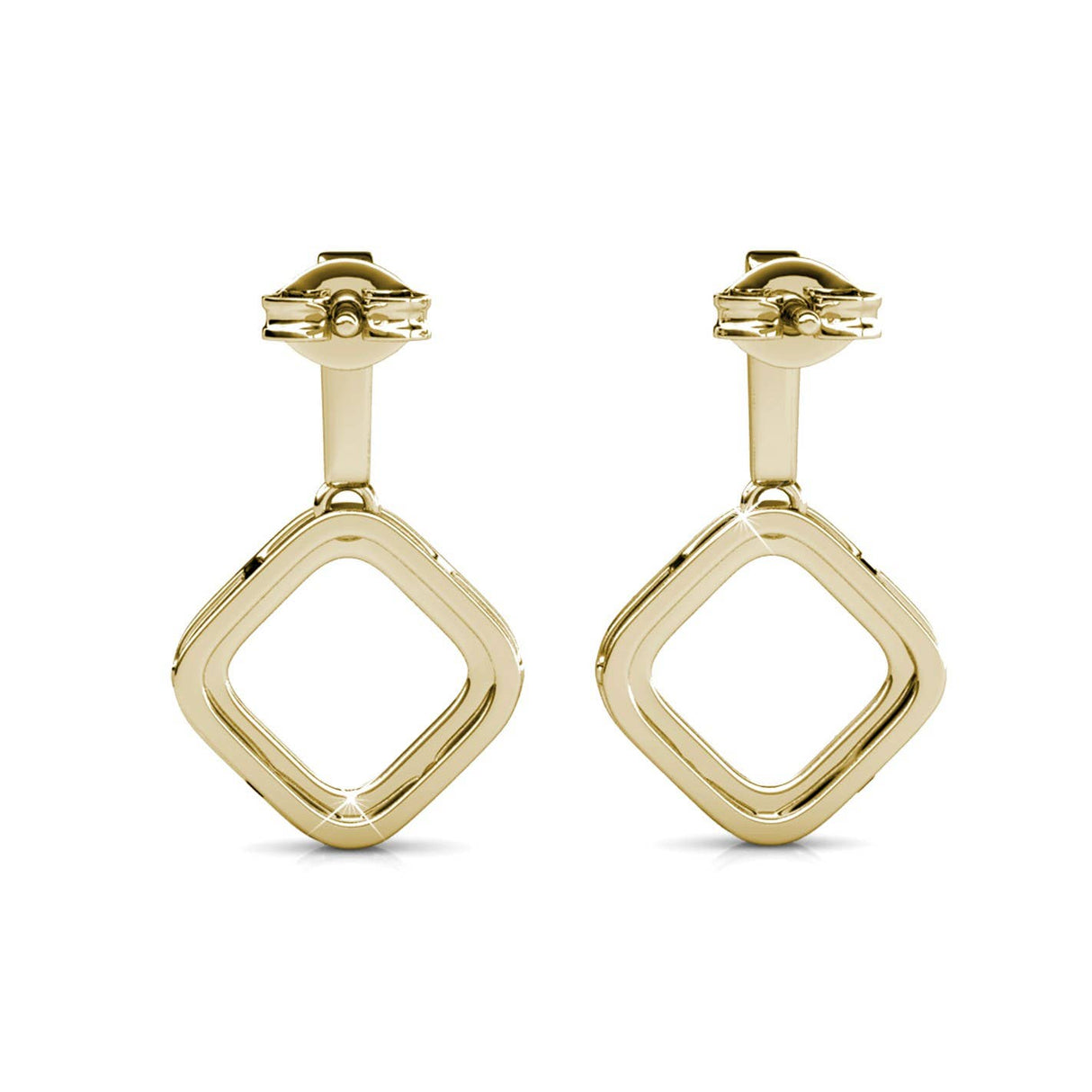 CARALI / MYC Paris - Irina Gold and Crystal Earrings