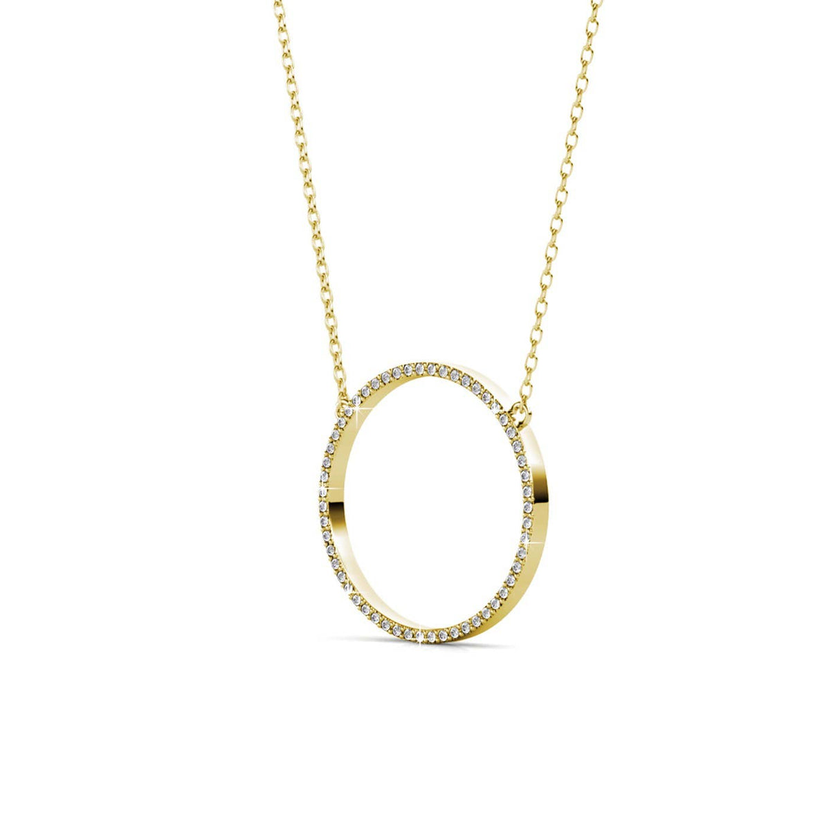 CARALI / MYC Paris - Olina necklace - gold and crystal