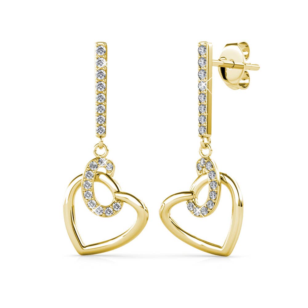 CARALI / MYC Paris - Allure Earrings - Gold and Crystal