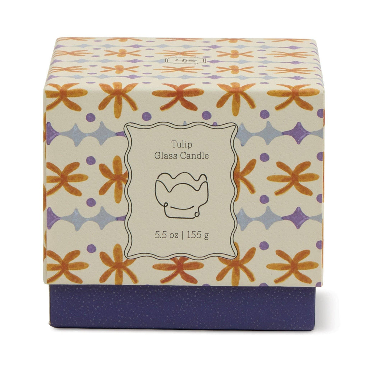 Tulip Glass Candle - Garden & Grove