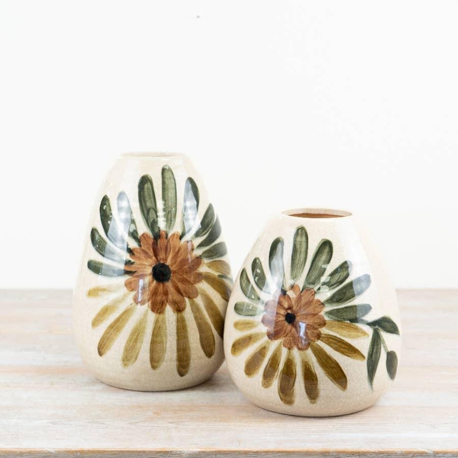 Painted Ceramic Vase