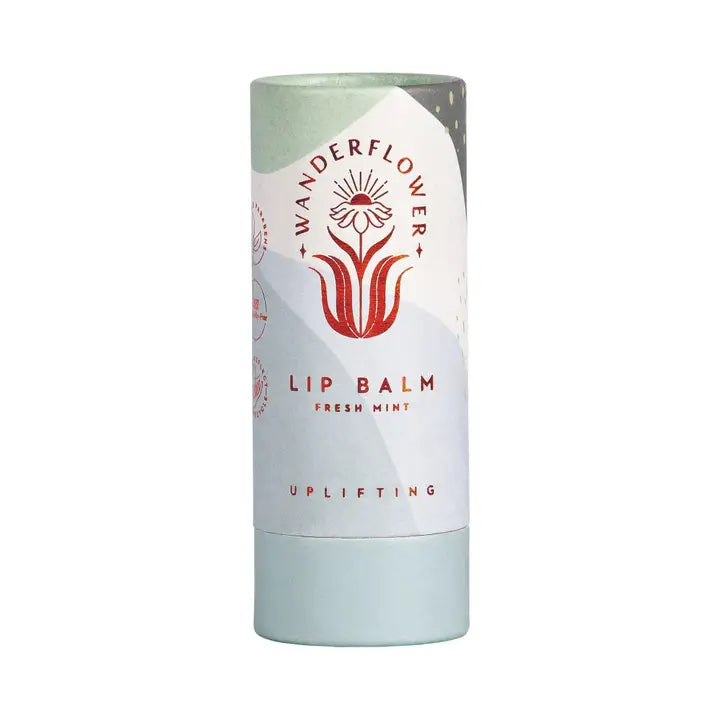 Wanderflower Fresh Mint Lip Balm