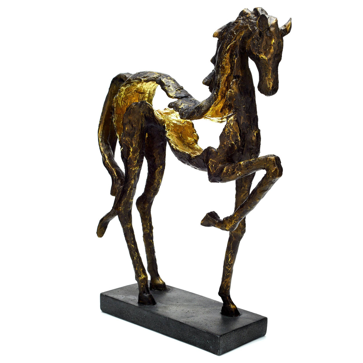 Prancing Horse Resin Sculpture