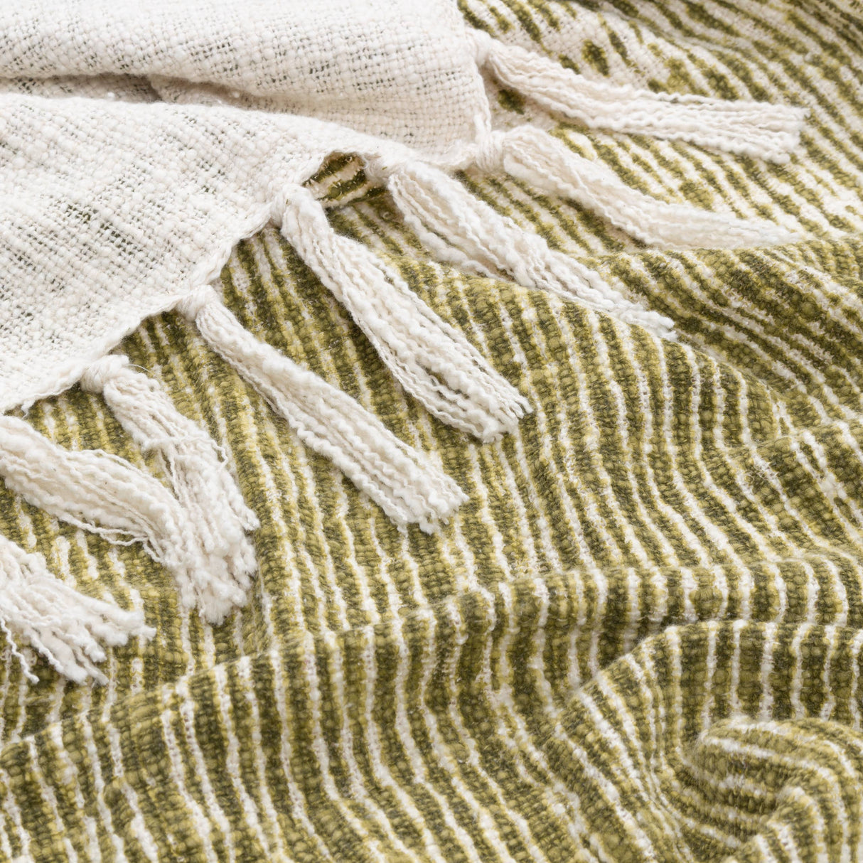 Olive Sono Ink Throw Olive