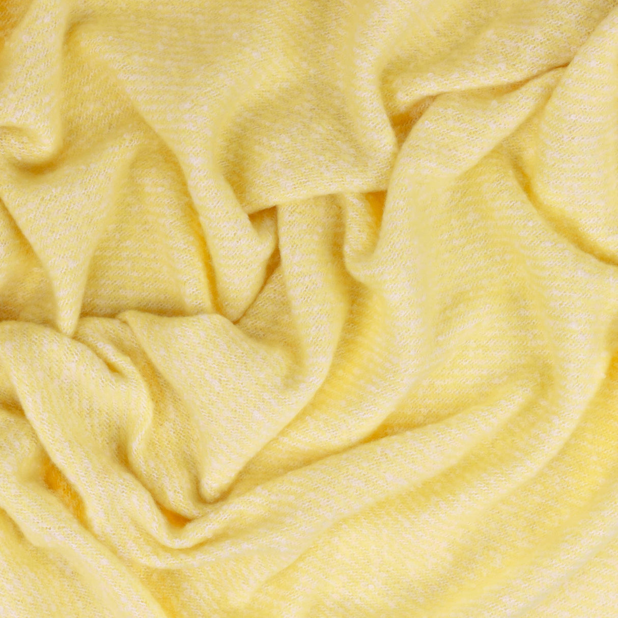 Riva Home - Isla Woven Tasselled Throw Butter Yellow: Butter Yellow / 130 x 180cm
