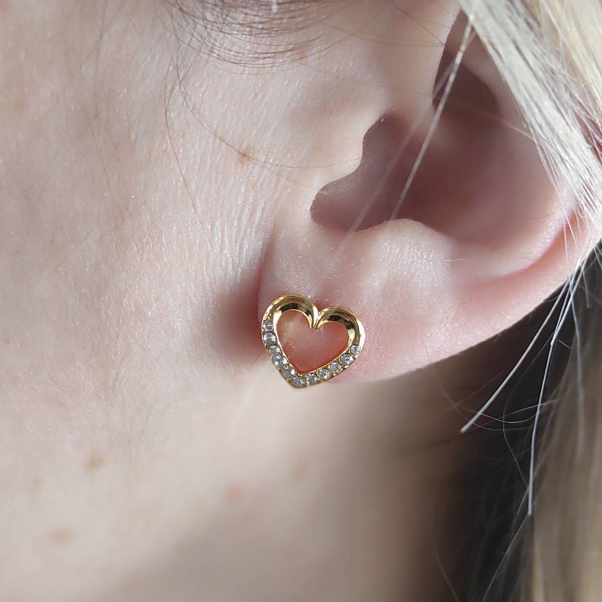 CARALI / MYC Paris - Lovett earrings - Gold and crystal