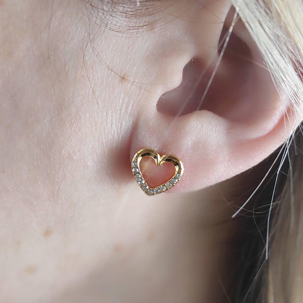 CARALI / MYC Paris - Lovett earrings - Gold and crystal