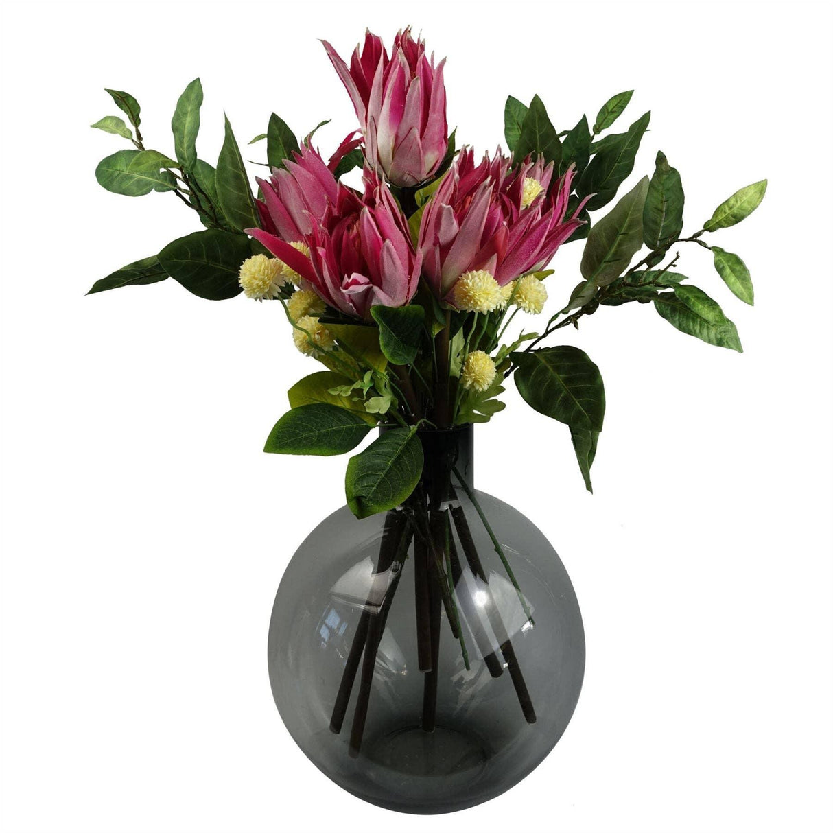 Protea Sugarbush Flower Stem - Pink