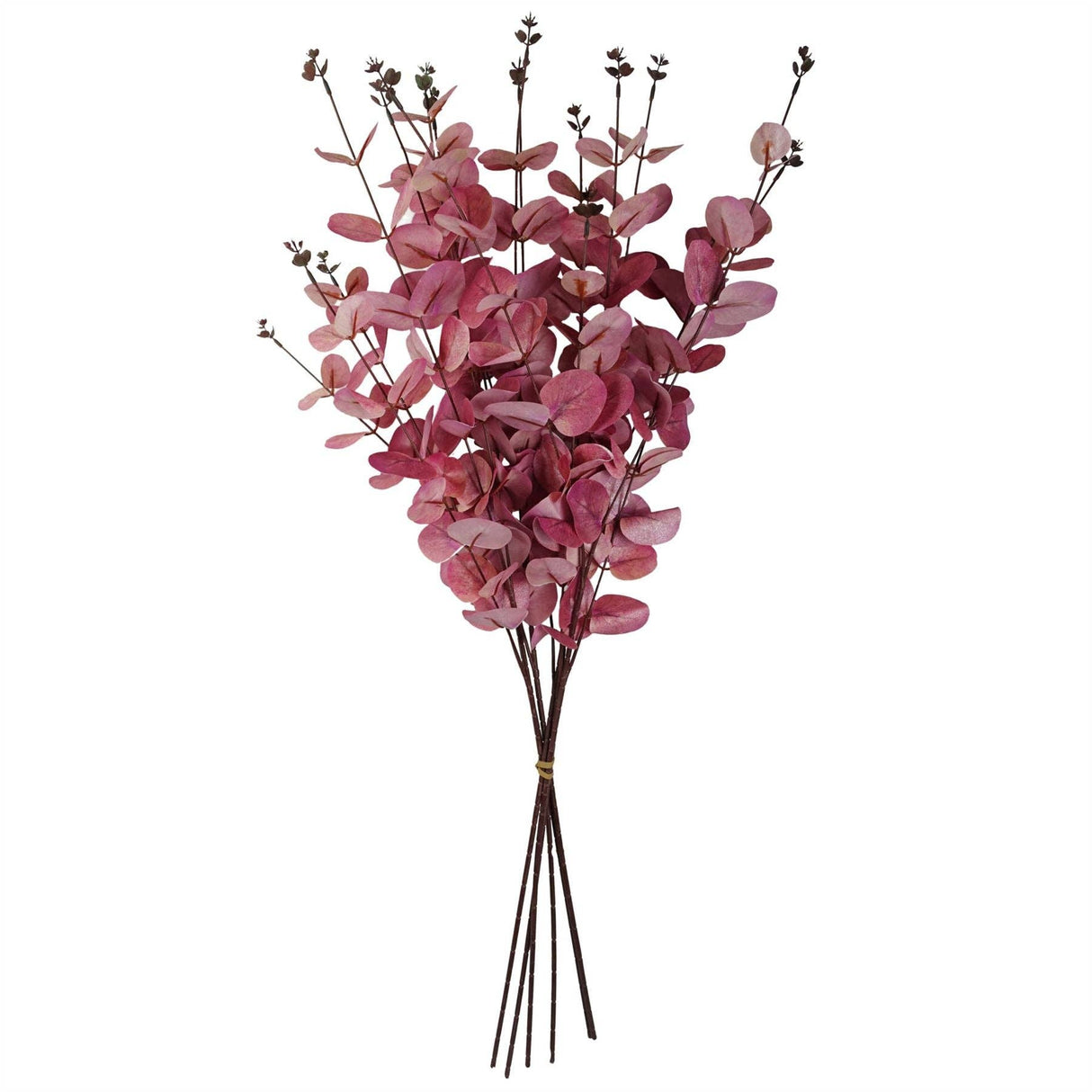 Pink Eucalyptus Foliage Stem – 80cm Artificial Floral Stem