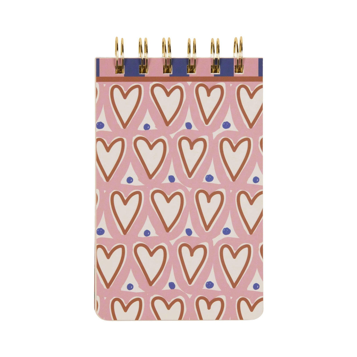 Hearts Twin Wire Notepad