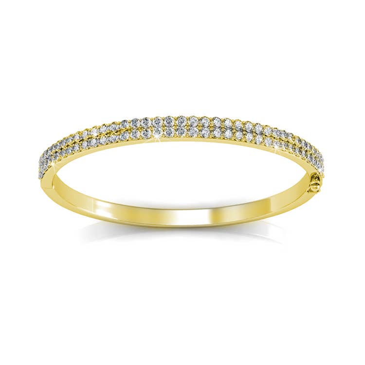 CARALI / MYC Paris - Glamour Bracelet - Gold and Crystal