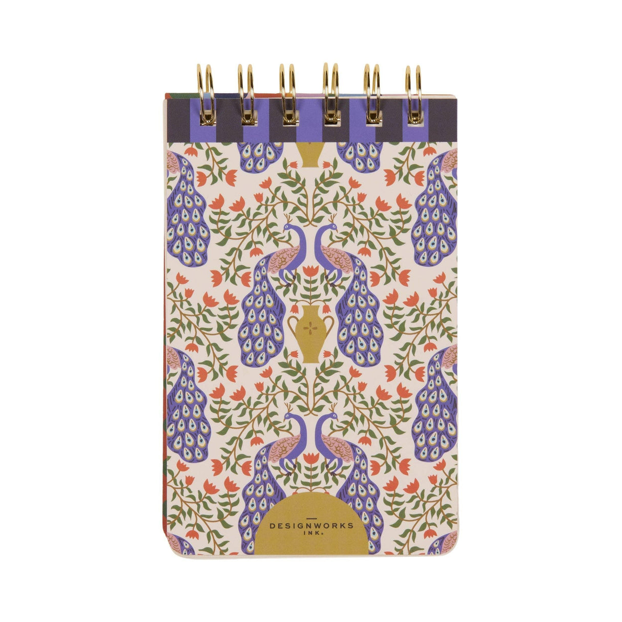 Peacock Twin Wire Notepad