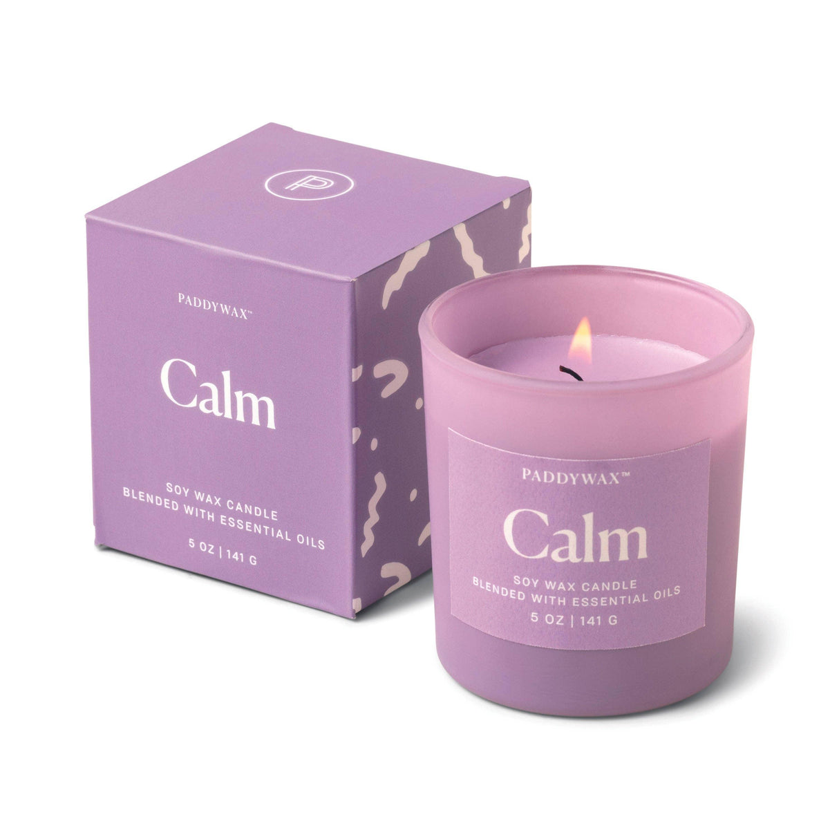 Designworks Collective - Paddywax Wellness Glass Candle - Lavender - Calm.