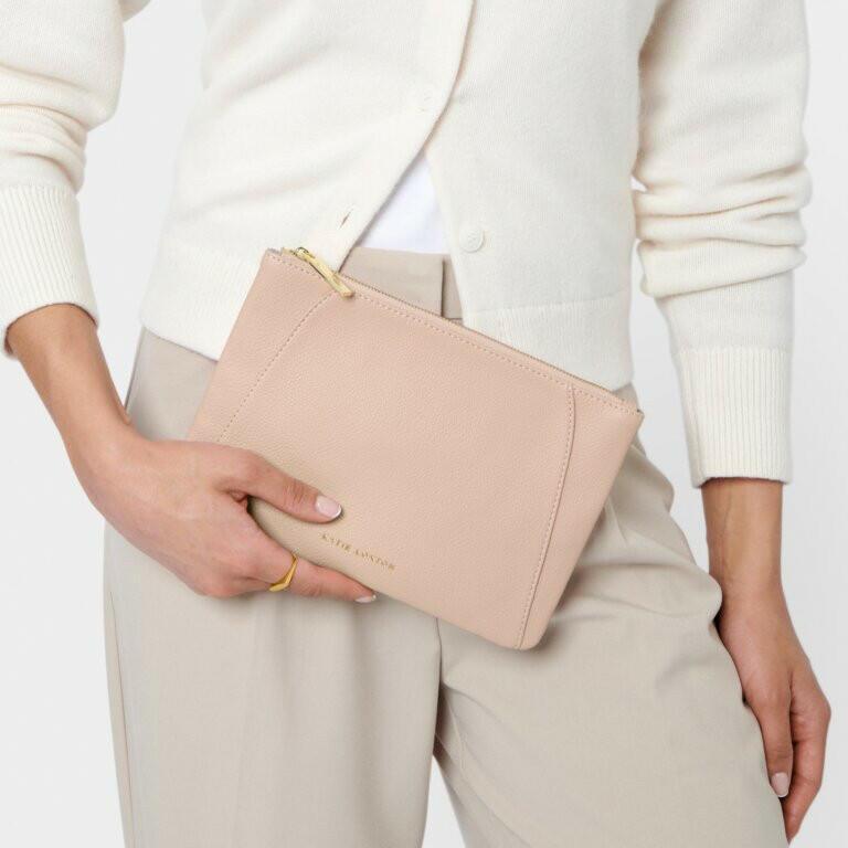 Hana Pouch in Nude Pink.