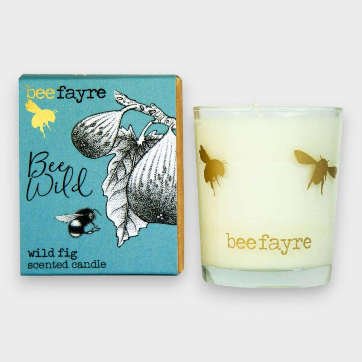 Bee Fayre Bee Wild Fig Candle.